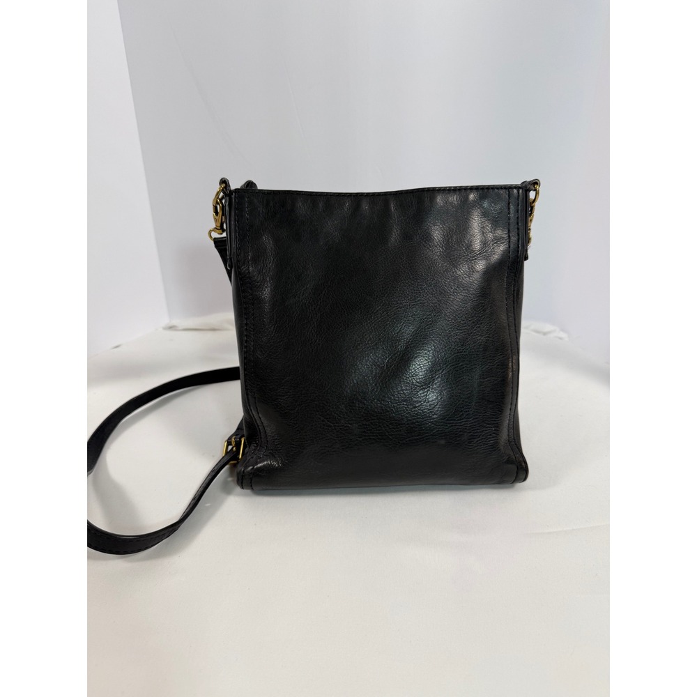 Fossil Black Leather Crossbody Bag ZB5403 Maya Small Hobo Messenger Bag - Picture 6 of 10